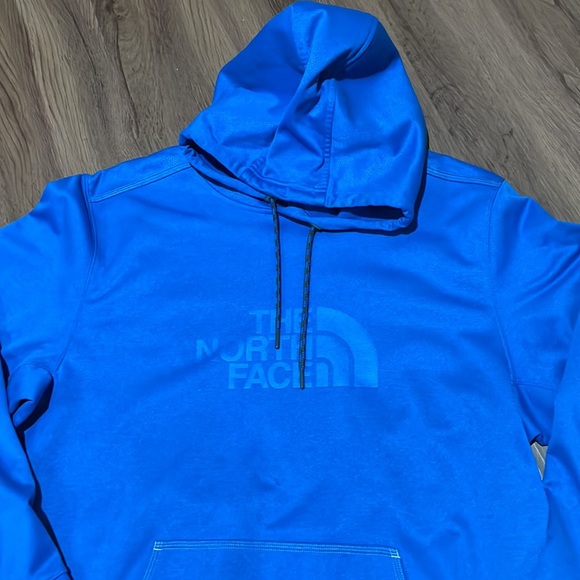 NorthFace - Blue NorthFace Hoodie XL - Picture 2 of 4